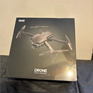 Black Drone with Obstacle Avoidance